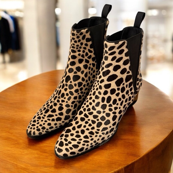 Giuseppe Zanotti Shoes - Giuseppe Zanotti Leopard Print Booties